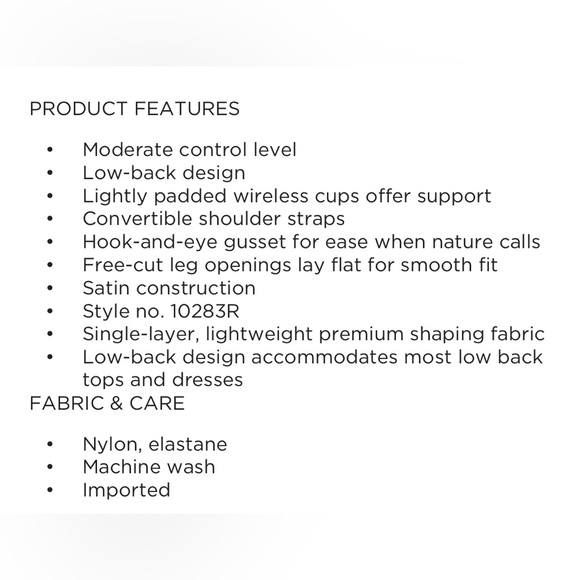 NWT RED HOT by SPANX Cupped Panty Bodysuit Size Small - Picture 7 of 7